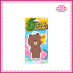 FreshTime x LINE FRIENDS เฟรชไทม์ แผ่นหอมปรับอากาศ กลิ่น คูลซัมเมอร์ 0.02g