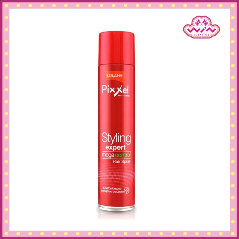 Lolane Pixxel โลแลน พิกเซล สไตล์ลิ่ง เอ็กเพิร์ท เมก้า 300 กรัม สเปรย์จัดแต่งทรงผม