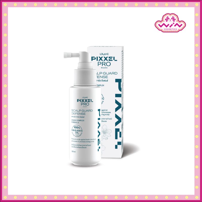 Lolane Pixxel Pro โลแลน พิกเซลโปร สกาล์ป การ์ด ดีเฟนส์ 100 มล. สเปรย์ปกป้องหนังศีรษะจากการทําเคมี