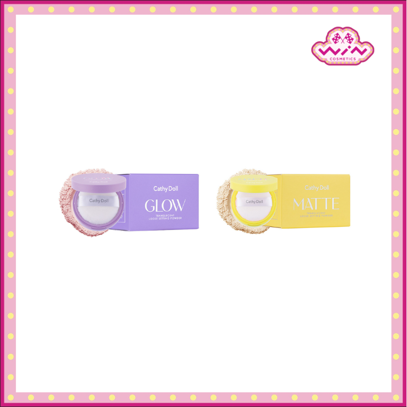Cathy Doll เคที่ดอลล์ ทรานสลูเซนต์ ลูส เซ็ตติ้ง พาวเดอร์ 10 กรัม