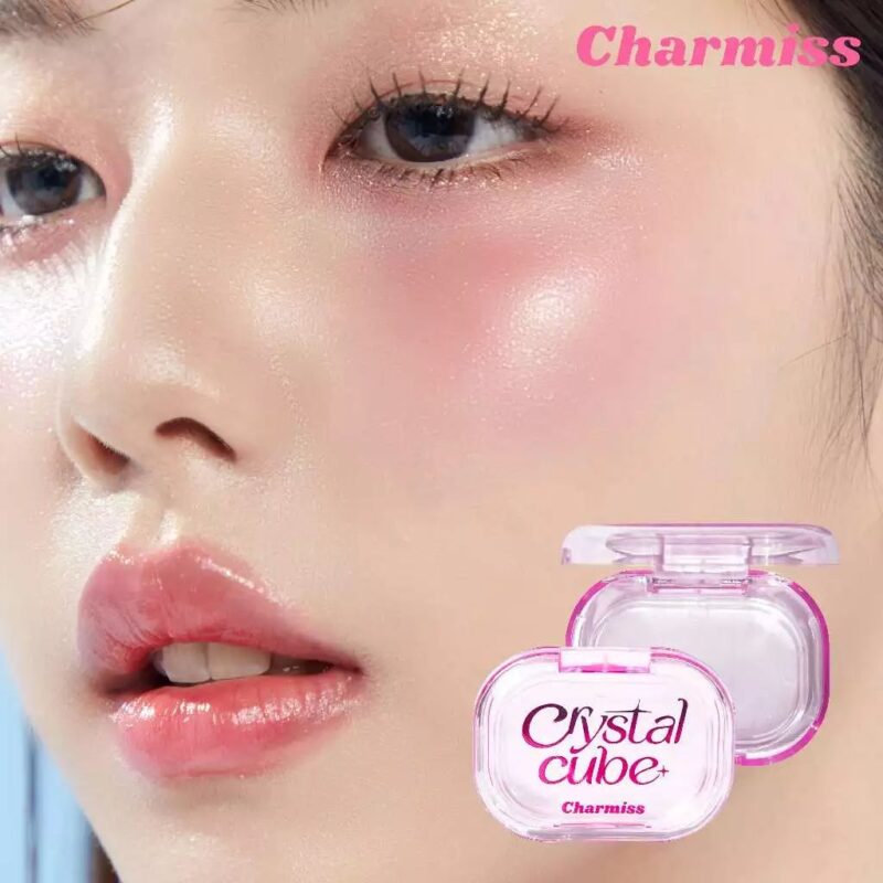 Charmiss ชาร์มิส คริสตัล คิวบ์ พีเอช เชนจ์จิ้ง บลัช เจล กลาสติ้ง 3 กรัม บลัชเนื้อเจลใสเปลี่ยนสีได้ ตามค่า PH - Image 6
