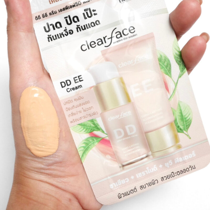 Clear Face เคลียร์ เฟส ดีดี อีอี ครีม SPF50 PA+++ 7 กรัม - Image 3