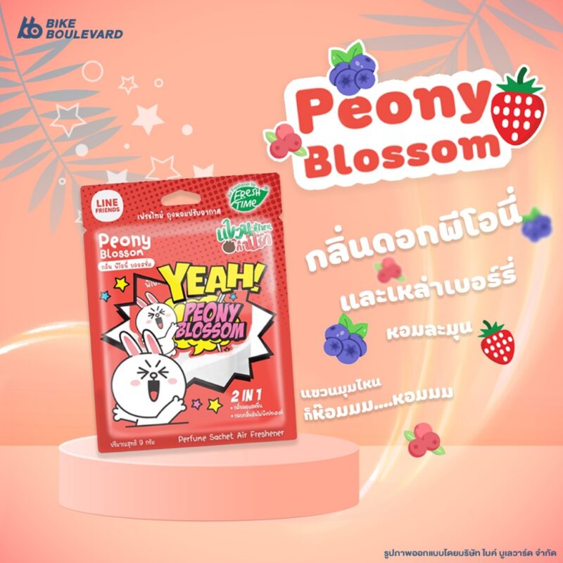 FreshTime X LINE FRIENDS ถุงหอมปรับอากาศ ถุงหอมดับกลิ่น 9 กรัม - Image 4