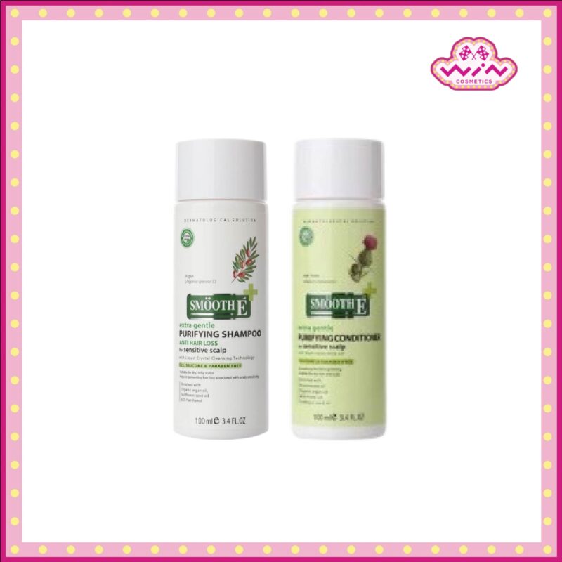 Smooth E สมูทอี เพียวริฟายอิ้ง ฟอร์ เซนซิทีฟ สคาล์พ แชมพู/คอนดิชั่นเนอร์