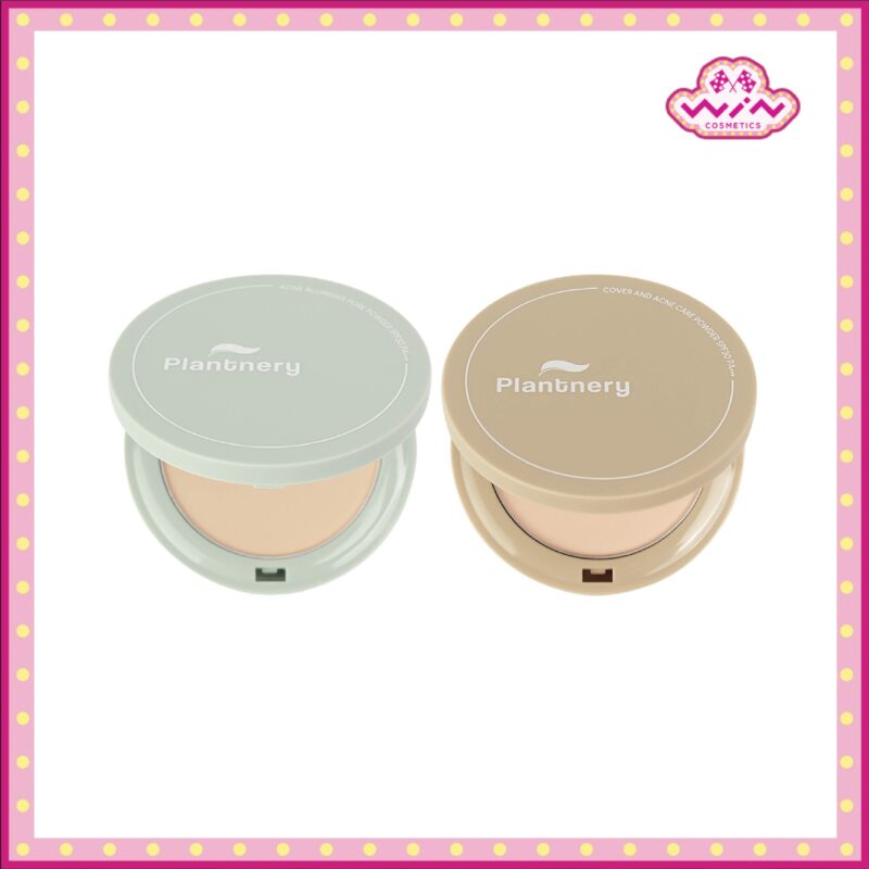 Plantnery แพลนท์เนอรี่ คัฟเวอร์ แอนด์ แอคเน่ แคร์/แอคเน่ เบลอริ่ง พอร์ พาวเดอร์ SPF30 PA+++ 9 กรัม