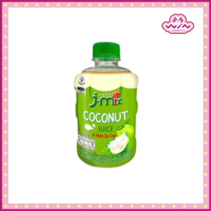 J-mix เจมิกซ์ น้ำมะพร้าวอ่อนผสมวุ้นมะพร้าว 330 มล.