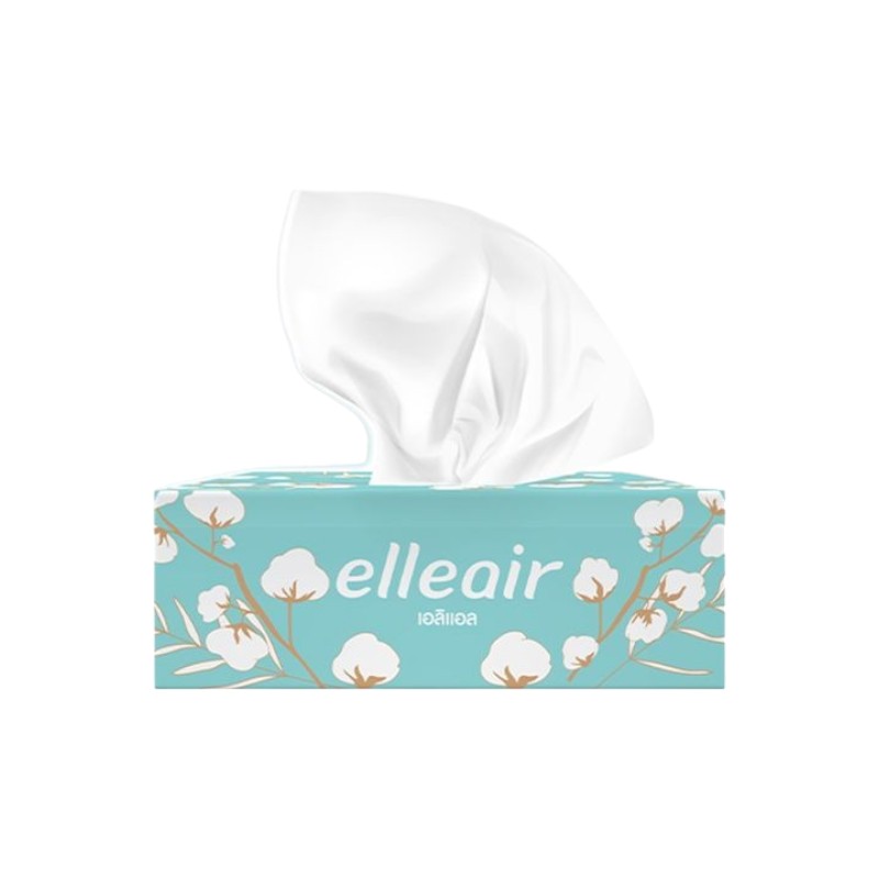 Elleair เอลิแอล ทิชชู่ พรีเมี่ยม คอตตอนนี่ 140+20 แผ่น