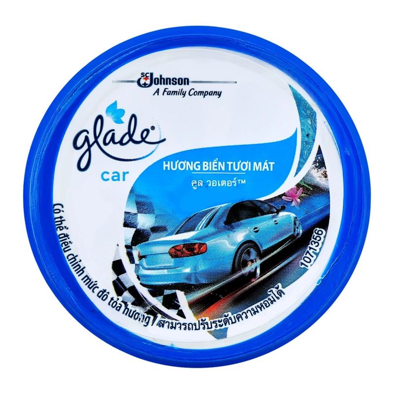 Glade Car เกลด คาร์ เจลหอมปรับอากาศ กลิ่นคูล วอเตอร์ 70 กรัม - Image 2
