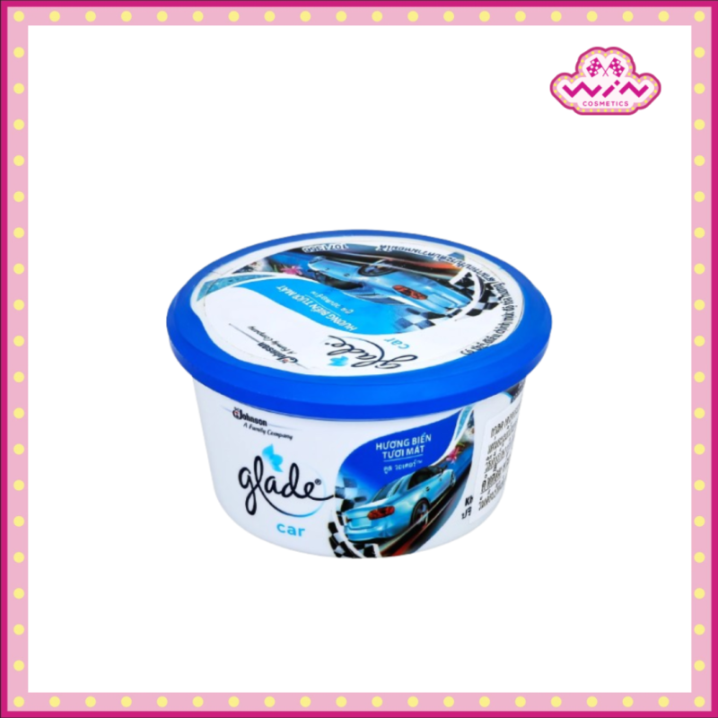 Glade Car เกลด คาร์ เจลหอมปรับอากาศ กลิ่นคูล วอเตอร์ 70 กรัม