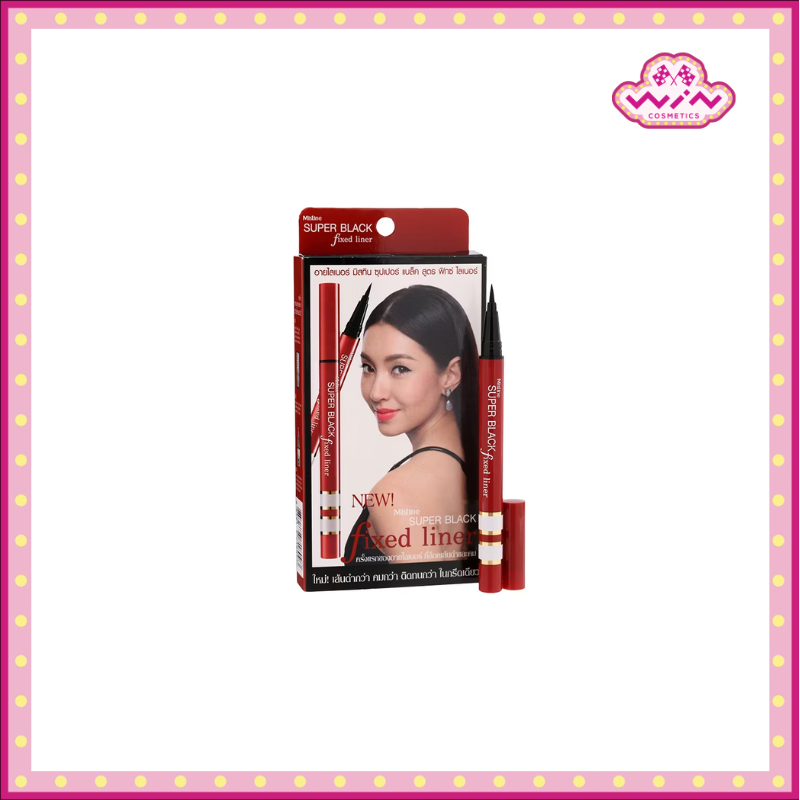 Mistine มิสทิน อายไลเนอร์ ซุปเปอร์ แบล็ค ฟิค ไลเนอร์ 1 กรัม