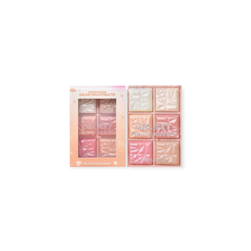 Sivanna Colors ซีเวนน่า คัลเลอร์ส กาแล็กซี มัลตี้ พาเลทท์ 12 กรัม