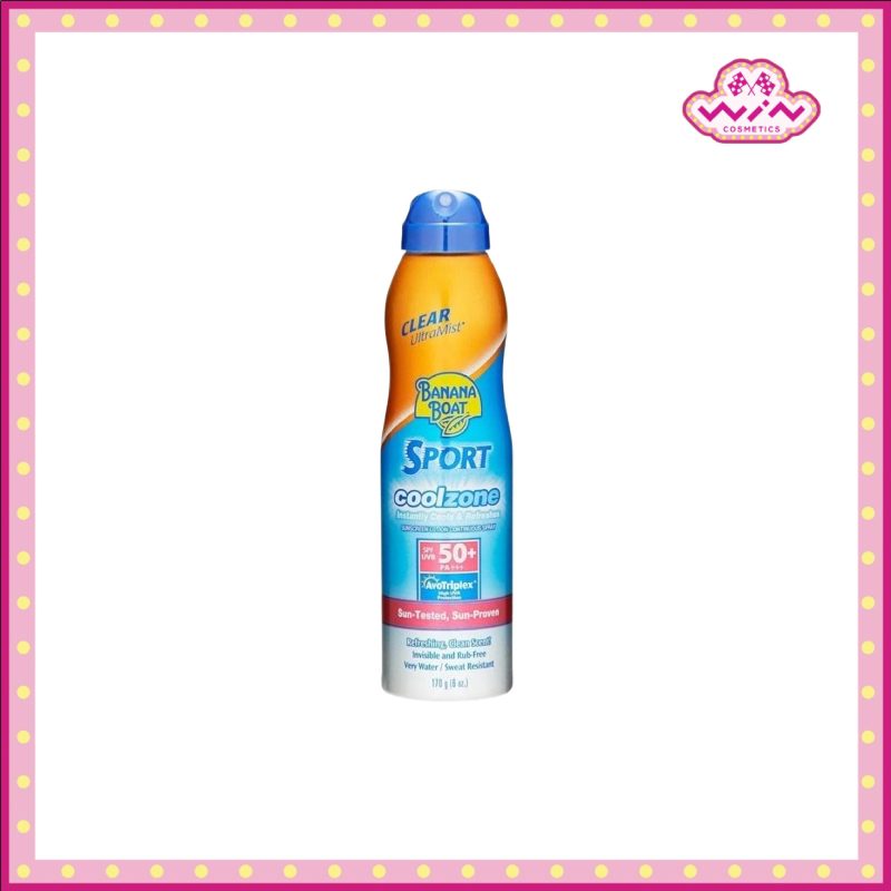 Banana Boat บานาน่า โบ๊ท สเปรย์กันแดด SPF50+ PA++++ 170 มล.
