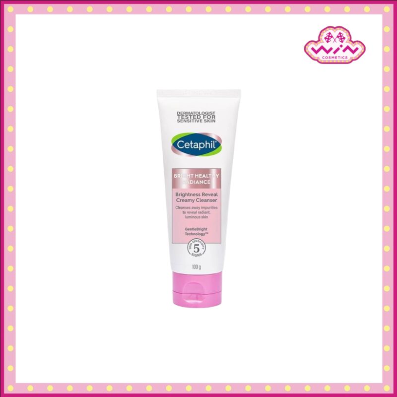 Cetaphil เซตาฟิล ไบรท์ เฮลธ์ตี้ เรเดียนซ์ ไบรท์เนส รีวีล ครีมมี่ คลีนเซอร์ 100 กรัม