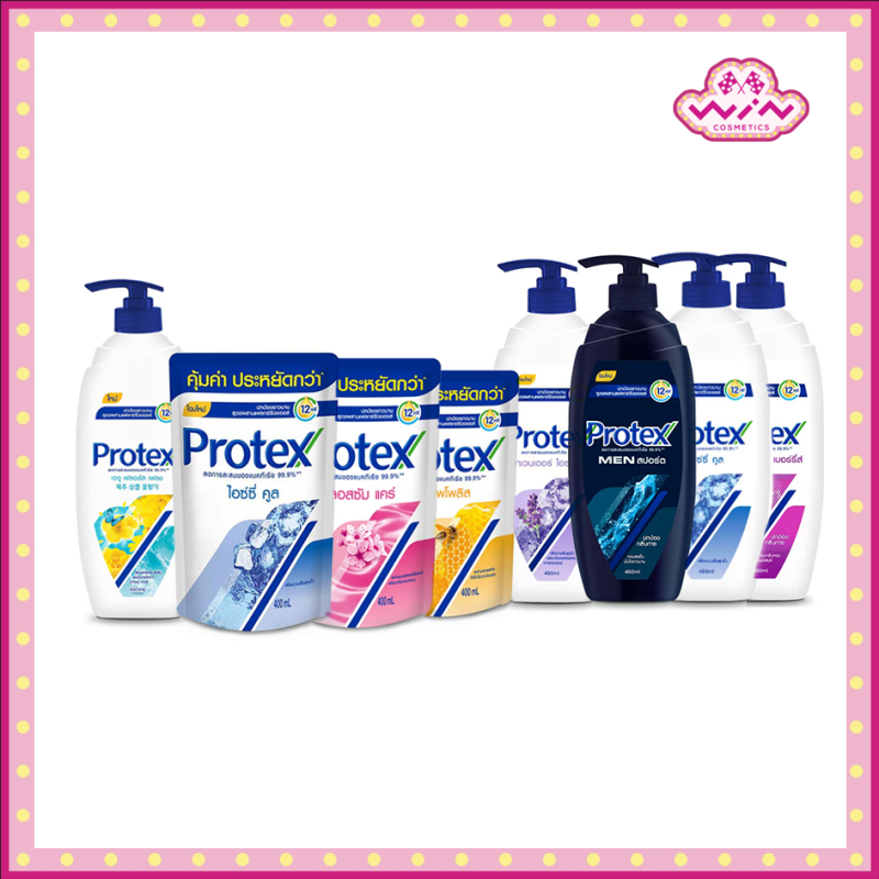 Protex โพรเทคส์ ครีมอาบน้ำ กลิ่นหอมสดชื่น ช่วยลดการสะสมของแบคทีเรียได้ 10 เท่า