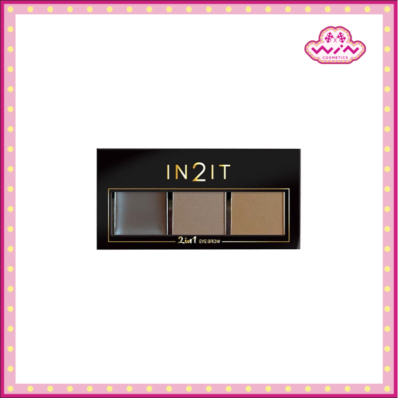 IN2IT อินทูอิท ทู อิน วัน อายบราว 2.5 กรัม. 01 Brown [ERC]