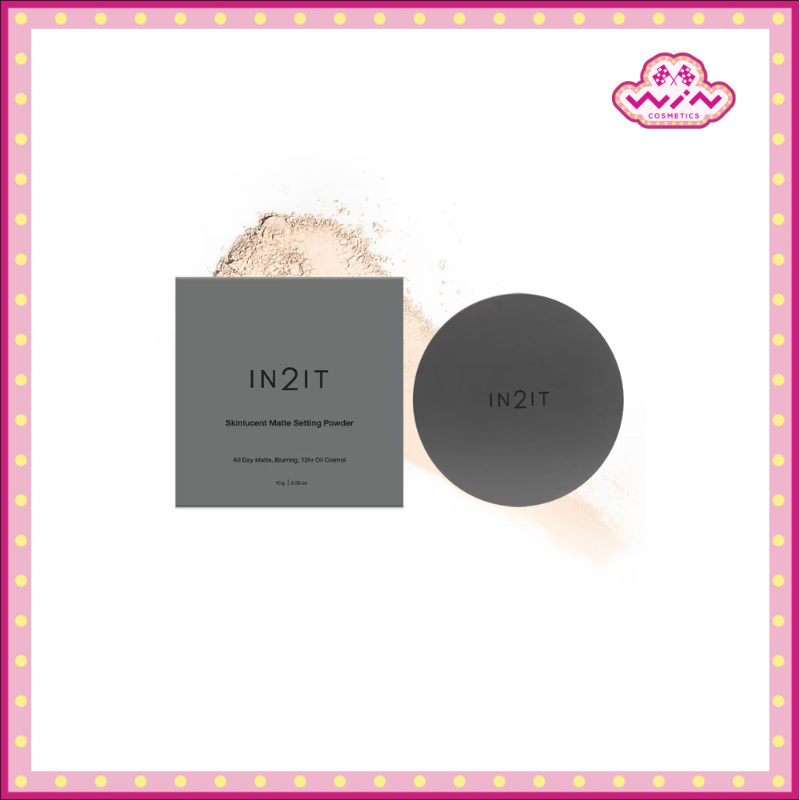 IN2IT อินทูอิท สกินลูเซนท์ โกลว์ เซตติ้ง พาวเดอร์ 10 กรัม. สี มูนลิท เบจ [SGSP01]