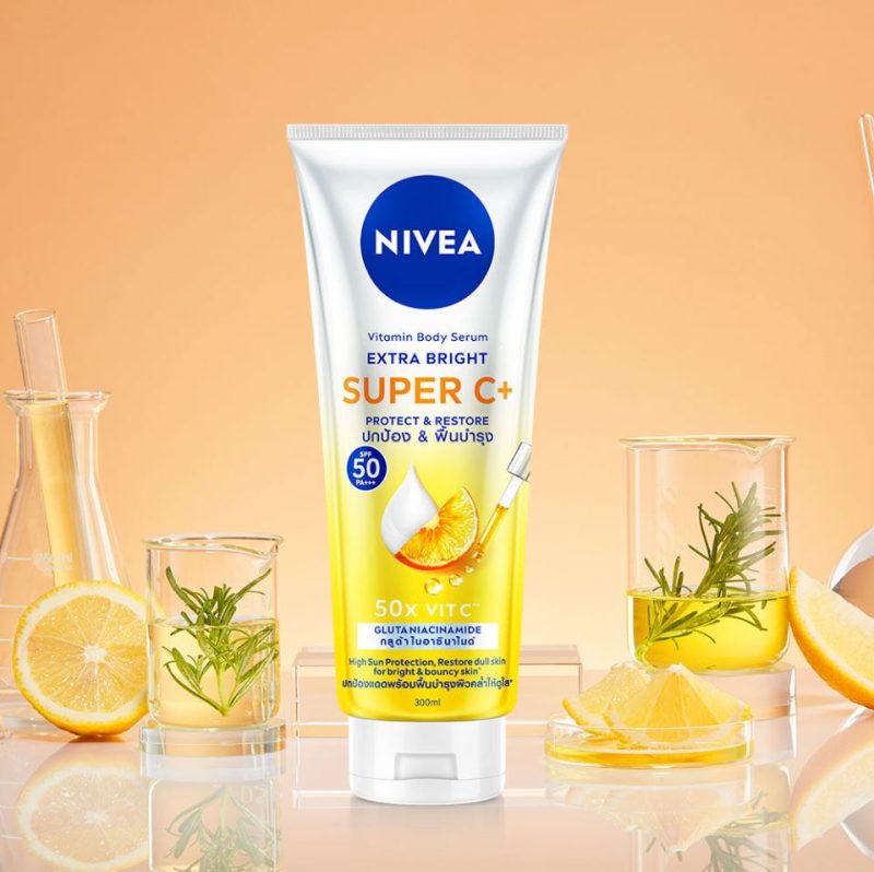 Nivea นีเวีย เอ็กซ์ตร้าไวท์  วิตามิน เซรั่ม  บำรุงผิว เนื้อบางเบา ไม่เหนียวเหนอะหนะ - Image 6