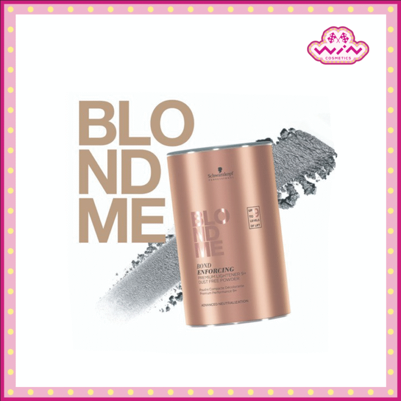 Schwarzkopf ผงฟอกสีผม ชวาร์สคอฟ บลอนด์มี บอนด์ เอนฟอสซิ่ง พรีเมี่ยม ไลเทนเนอร์ 9+ ขนาด 450 กรัม