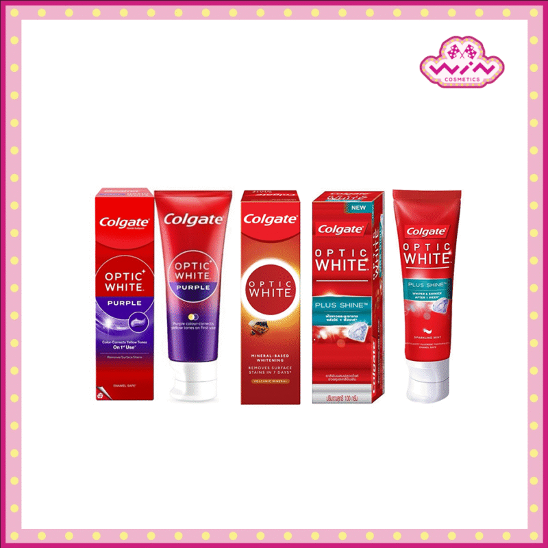 Colgate ยาสีฟันฟันขาว คอลเกต อ๊อพติค ไวท์