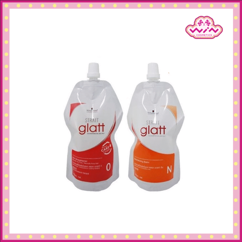 Schwarzkopf ครีมยืดผม ชวาร์สคอฟ(Pro) สเตรท แกลทท์ นิวทราไลซิ่ง 400 มล.