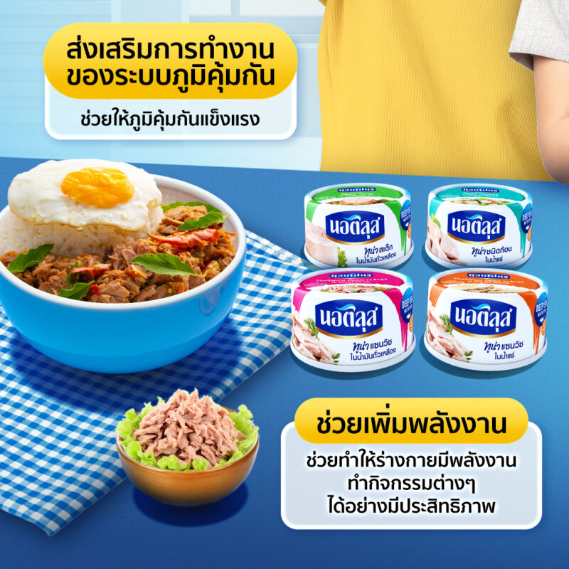 Nautilus นอติลุส ทูน่ากระป๋อง น้ำพริกทูน่ากรอบ มีให้เลือกหลายสูตร ขนาด 30 กรัม - 170 กรัม - Image 2