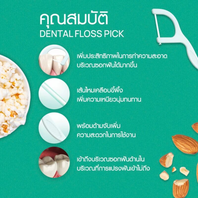 Dentiste' เดนทิสเต้ ไหมขัดฟัน แบบด้าม - Image 3