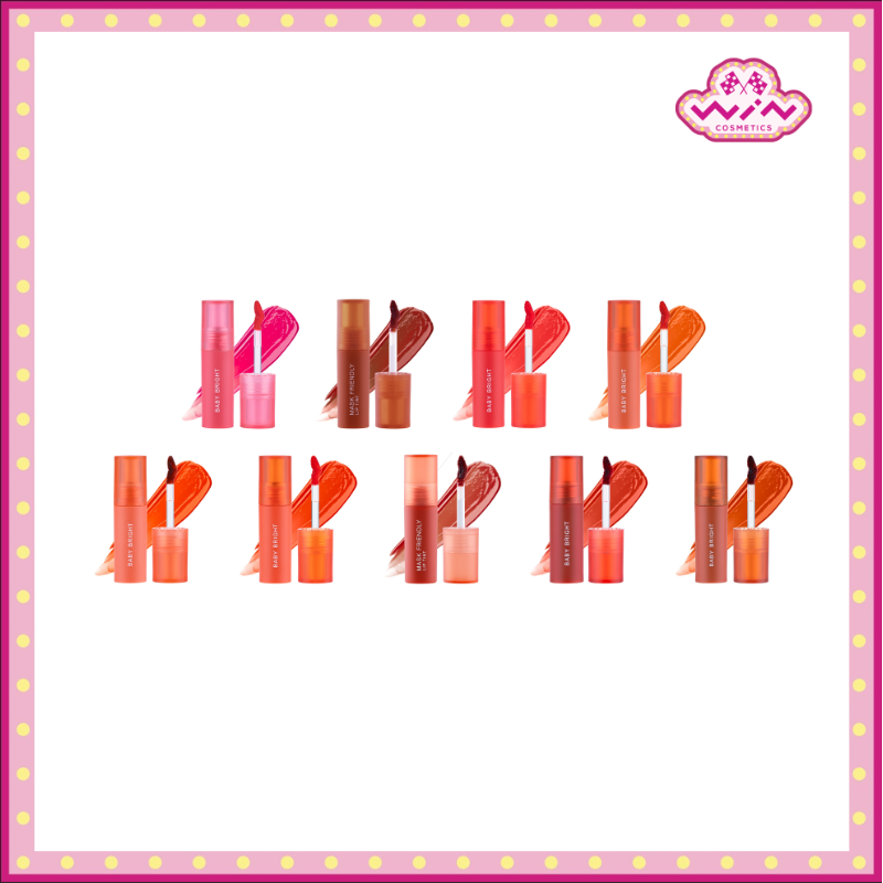 Baby Bright เบบี้ไบร์ท แมสก์ เฟรนด์ลี่ ลิป ทินท์ 2.5 กรัม