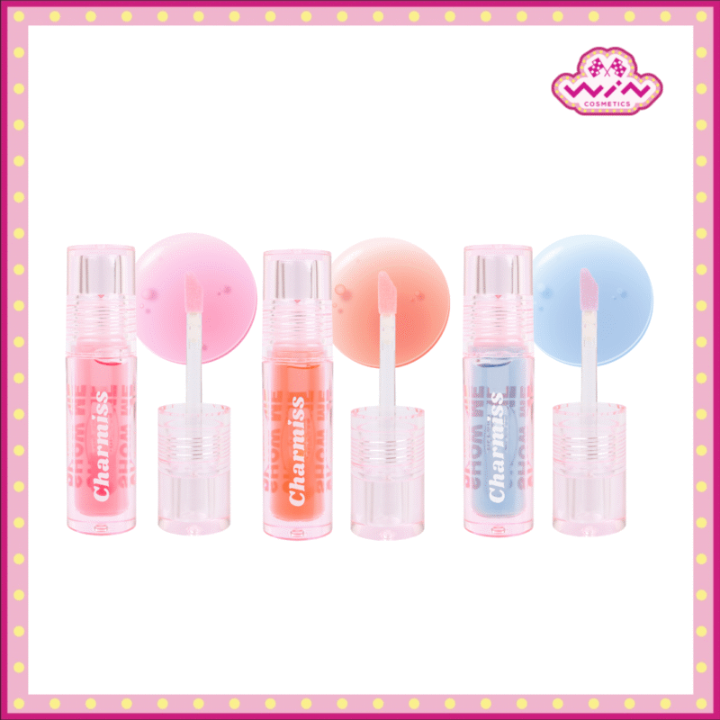 Charmiss ชาร์มิส โชว์ มี ยัวร์ เลิฟ จุ๊ยซี่ ดรอป ลิป แอนด์ ชีค ออยล์ 2.5 กรัม ลิปออยล์ เปลี่ยนสีได้