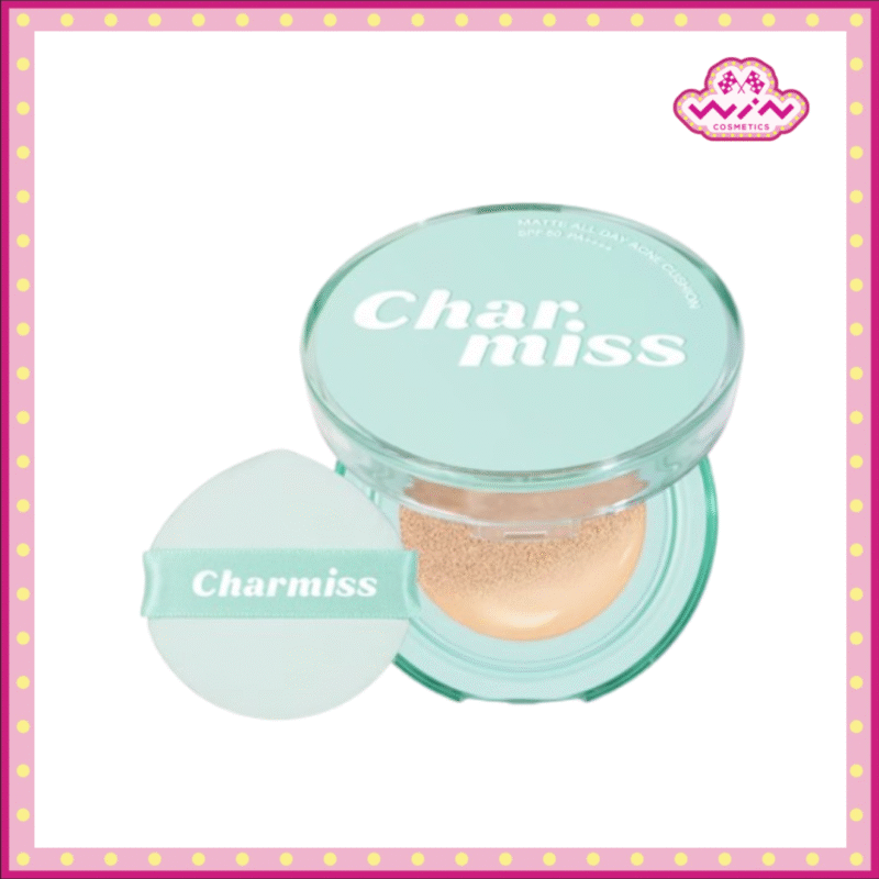 Charmiss ชาร์มิส ออลเดย์ แอคเน่ คุชชั่น SPF50 PA++++ 8 กรัม คุชชั่นสูตรสิว ปกปิด บางเบา สบายผิว