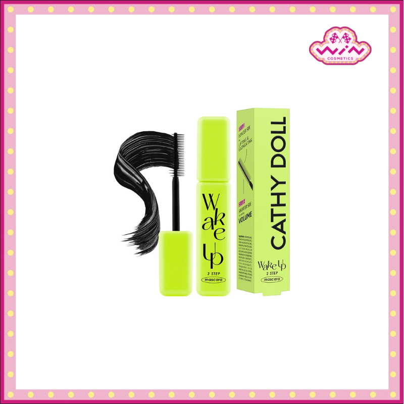 Cathy Doll เคที่ดอลล์ เวคอัพ ทู สเตป มาสคาร่า 5.5 กรัม
