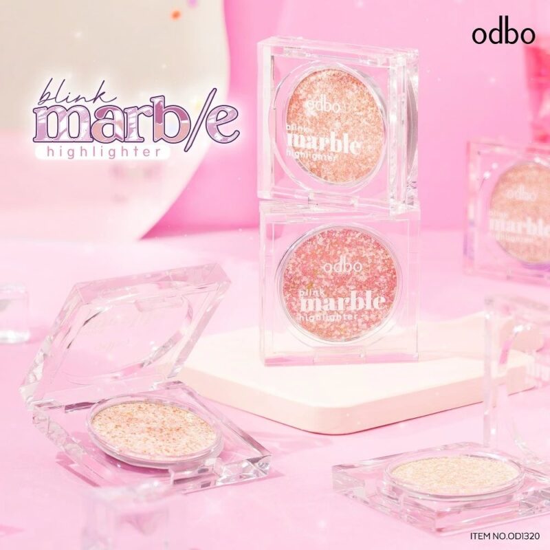 Odbo โอดีบีโอ บลิ้งค์ มาร์เบิ้ล ไฮไลท์เตอร์ 3 กรัม - Image 5