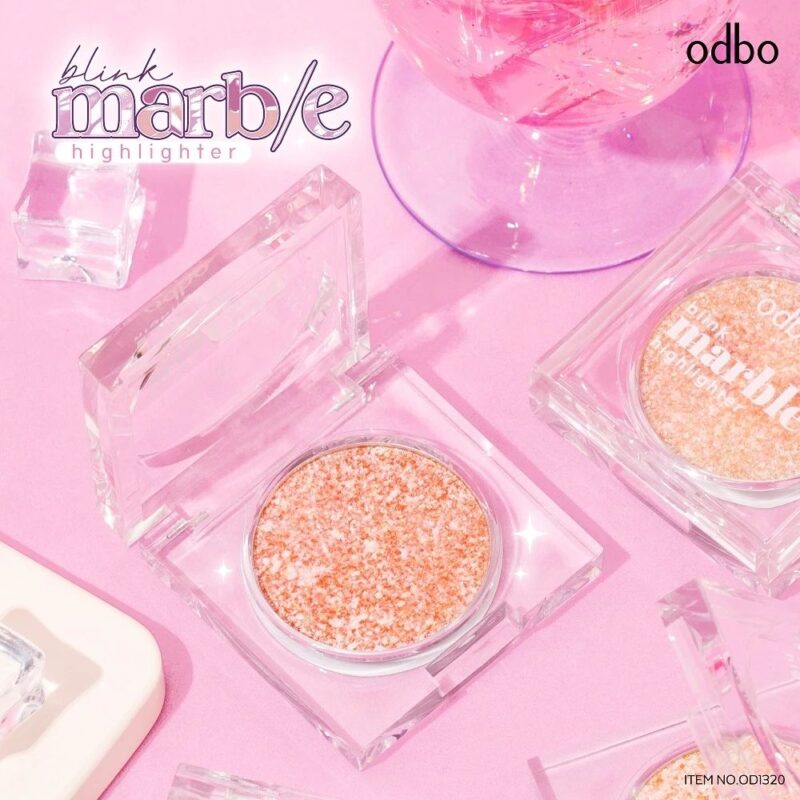 Odbo โอดีบีโอ บลิ้งค์ มาร์เบิ้ล ไฮไลท์เตอร์ 3 กรัม - Image 4