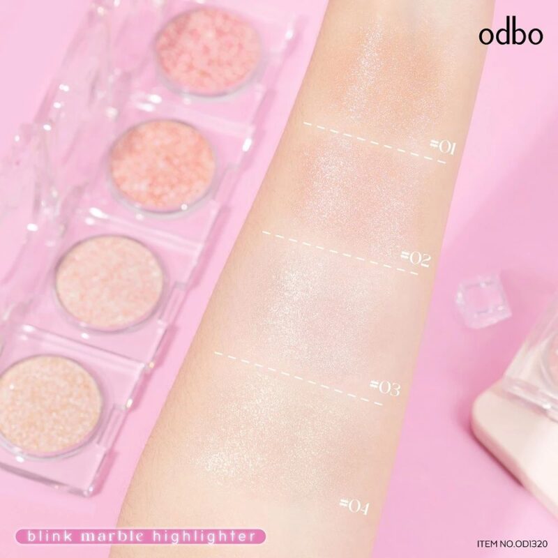 Odbo โอดีบีโอ บลิ้งค์ มาร์เบิ้ล ไฮไลท์เตอร์ 3 กรัม - Image 2