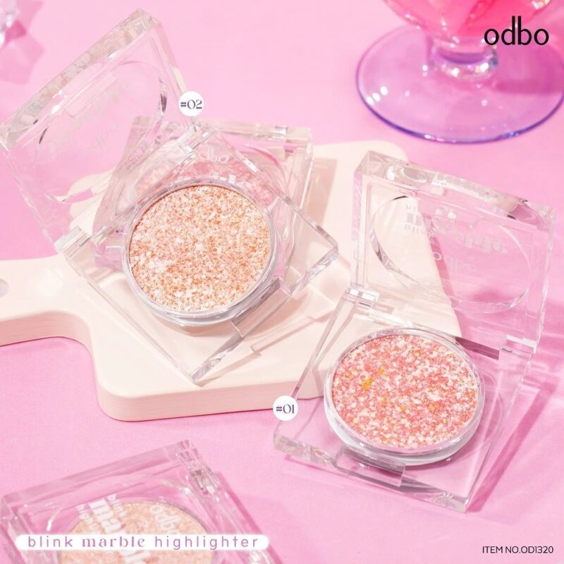 Odbo โอดีบีโอ บลิ้งค์ มาร์เบิ้ล ไฮไลท์เตอร์ 3 กรัม - Image 3