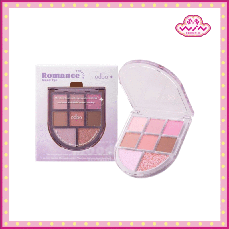 odbo โอดีบีโอ โรแมนซ์ มู้ด อาย พาเลท 6 กรัม อายแชโดว์ 8 เฉดสีในตลับเดียว