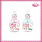 Shokubutsu X My Melody โชกุบุสซึ วิปโฟมอาบน้ำ โมโนกาตาริ ขวดปั๊ม 450 มล.