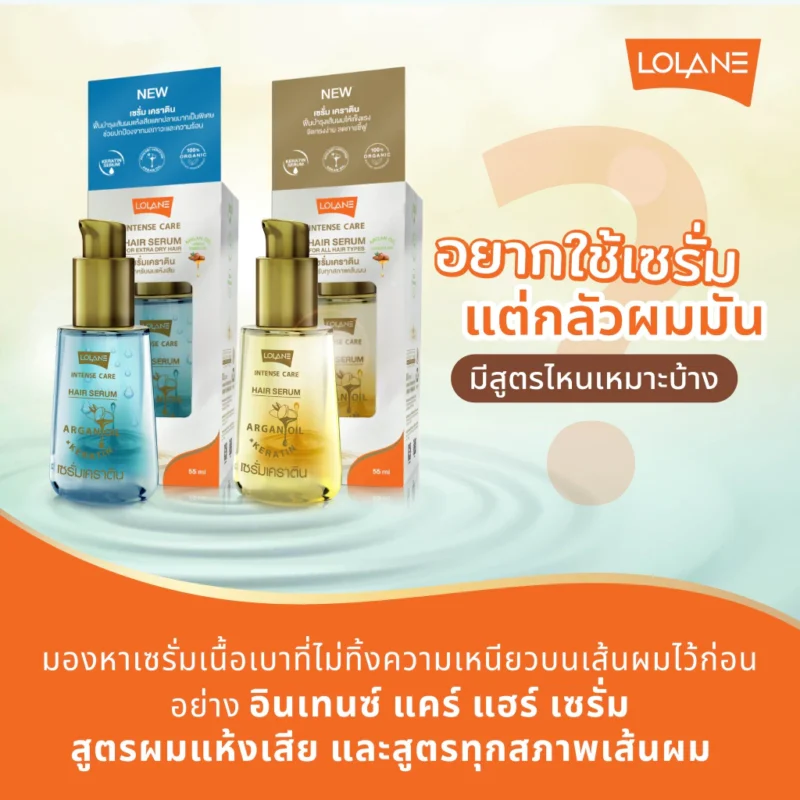 Lolane โลแลน อินเทนซ์แคร์ แฮร์เซรั่ม 10 มล./ 55 มล. เซรั่มบำรุงผม - Image 4