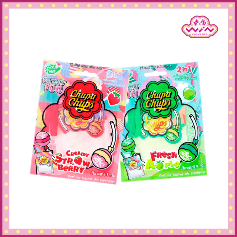 Chupa Chups จูปาจุ๊ปส์ ถุงหอมปรับอากาศ หอมมาก ขนาด 9 กรัม กลิ่นผลไม้