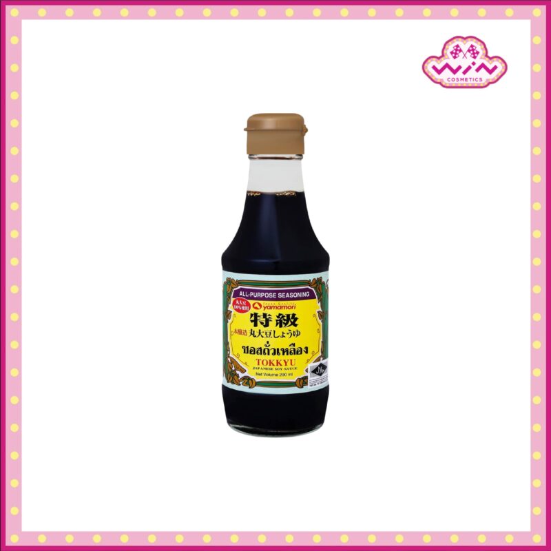 Yamamori ยามาโมริ ซอสถั่วเหลืองญี่ปุ่น ท็อคคิว 200 มล.