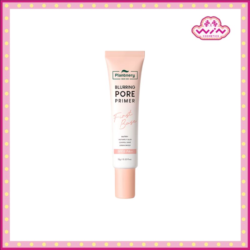 Plantnery แพลนท์เนอรี่ เฟิร์ส เบส เบลอริ่ง พอร์ ไพรเมอร์ SPF15 PA++ 15 กรัม