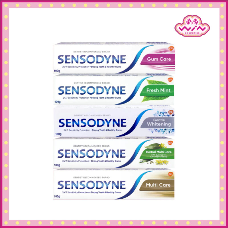 Sensodyne เซ็นโซดายน์ ยาสีฟัน 100 กรัม ยาสีฟัน ยาสีฟันป้องกันเสียวฟัน