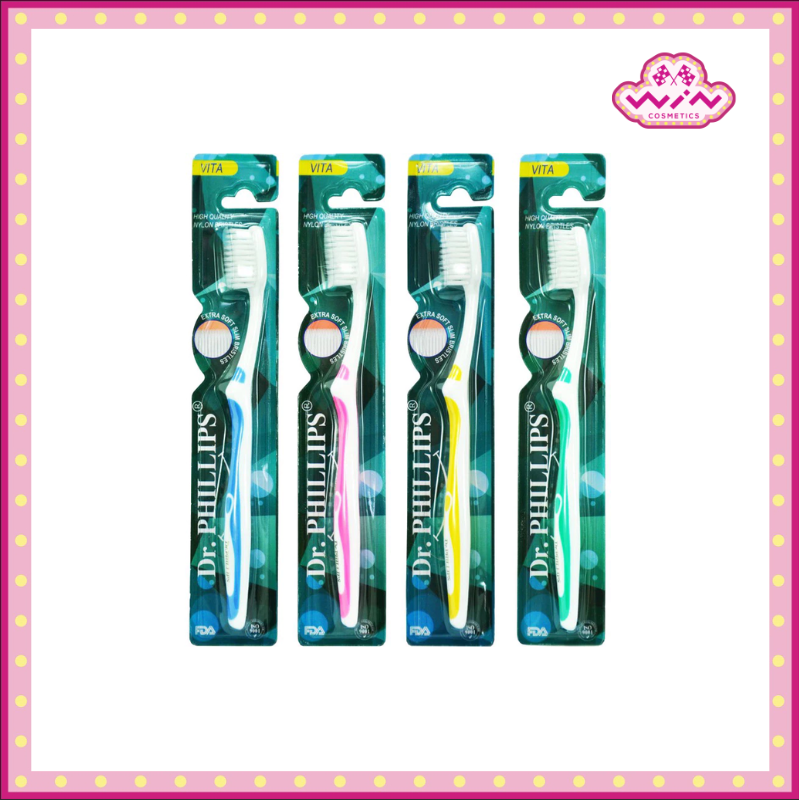 Dr.Phillips แปรงสีฟัน รุ่น Vita (คละสี)
