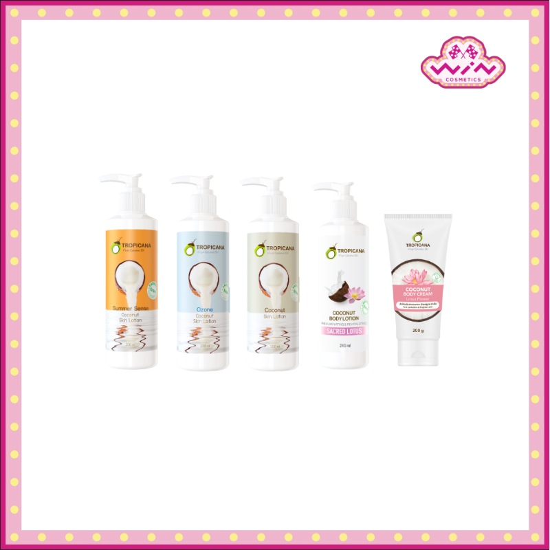 Tropicana ทรอปิคานา โลชั่น_ครีม บำรุงผิวน้ำมันมะพร้าว